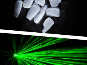 Czyszczenia suchym lodem i laserem - porównanie - Rontech blog