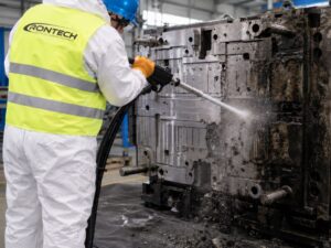 Co dzieje się z zabrudzeniami po czyszczeniu suchym lodem? - Rontech blog